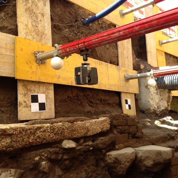 Rilievo laser scanner archeologia